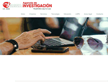 Tablet Screenshot of detectiveshalsallmurcia.com